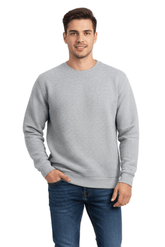 PULL&BEAR MENS TEXTURED Round Neck Sweatshirt - Smgarment's